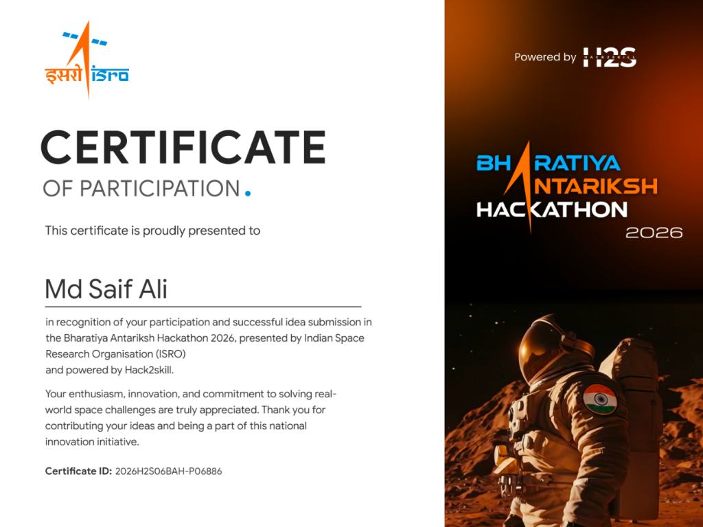 Bharatiya Antariksh Hackathon 2026