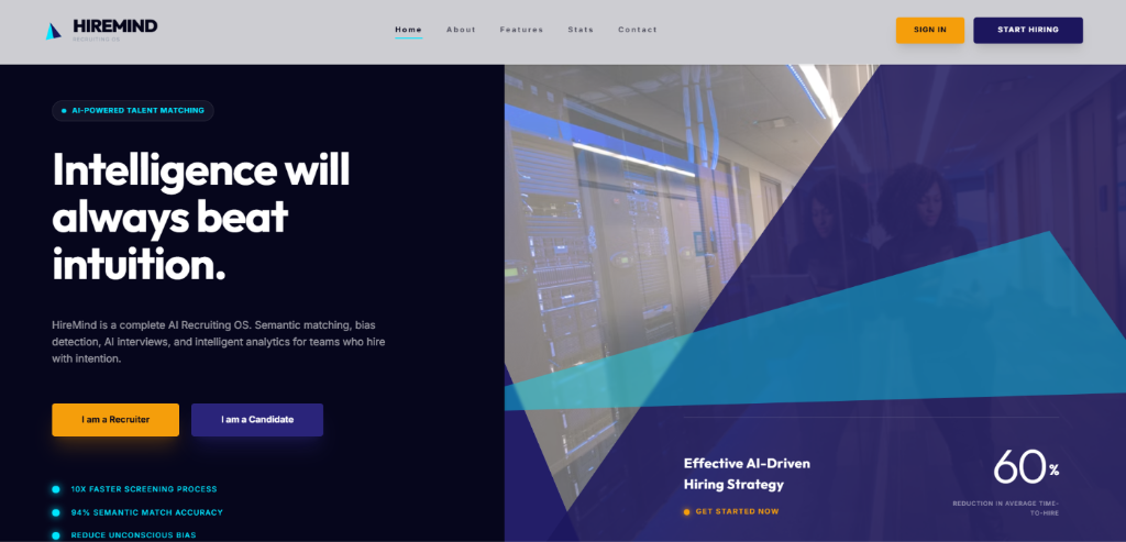 HireMind — AI-Powered Recruiting & Talent Matching