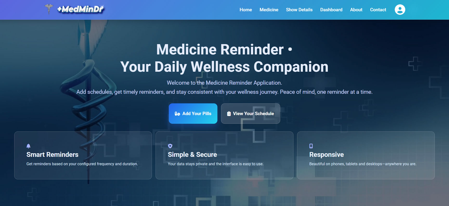 Medicine Reminder Application