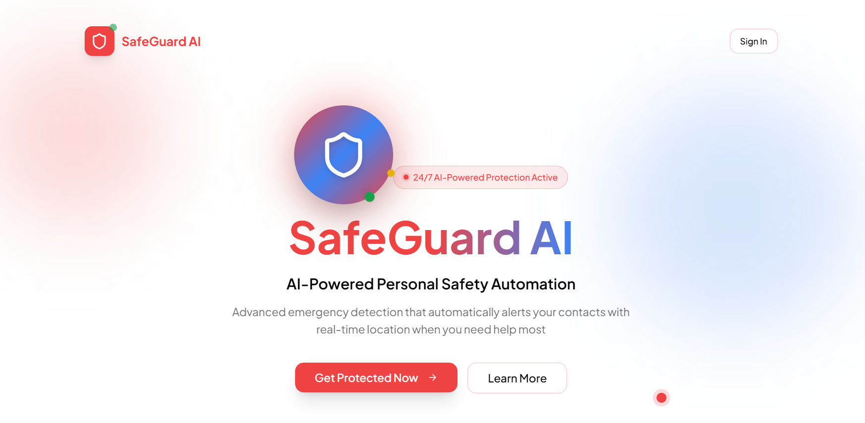 SafeGuard AI — Personal Safety Automation App